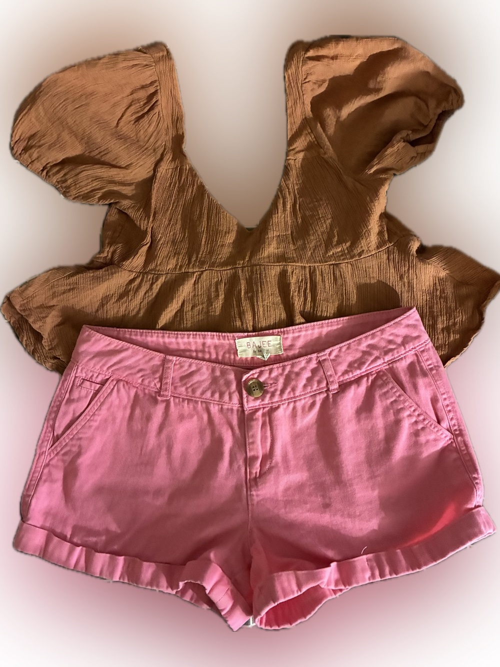 HYFVE Pink Women's Jean Shorts